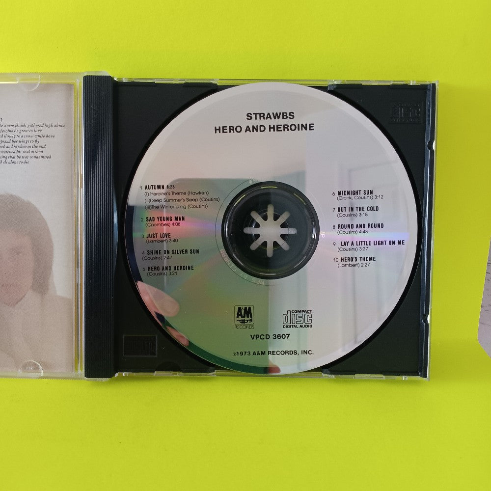 Strawbs - Hero And Heroine - VPCD 3607 - Used - EX - CDs