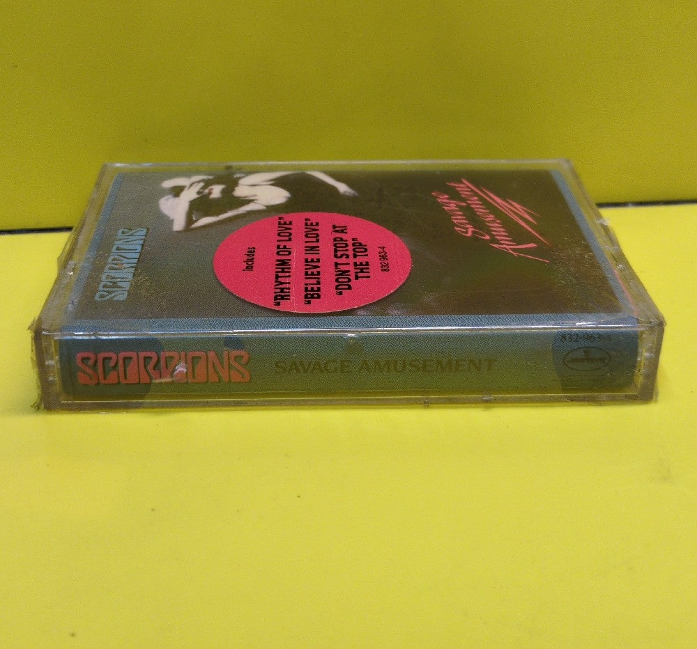 Scorpions - Savage Amusement - 1988 - 832-963-4 - New - Sealed - Cassettes