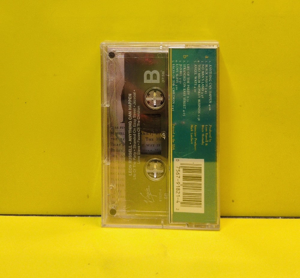 Leon Russell - Anything Can Happen - 1992 - 4-91821 - New - Sealed - Cassettes