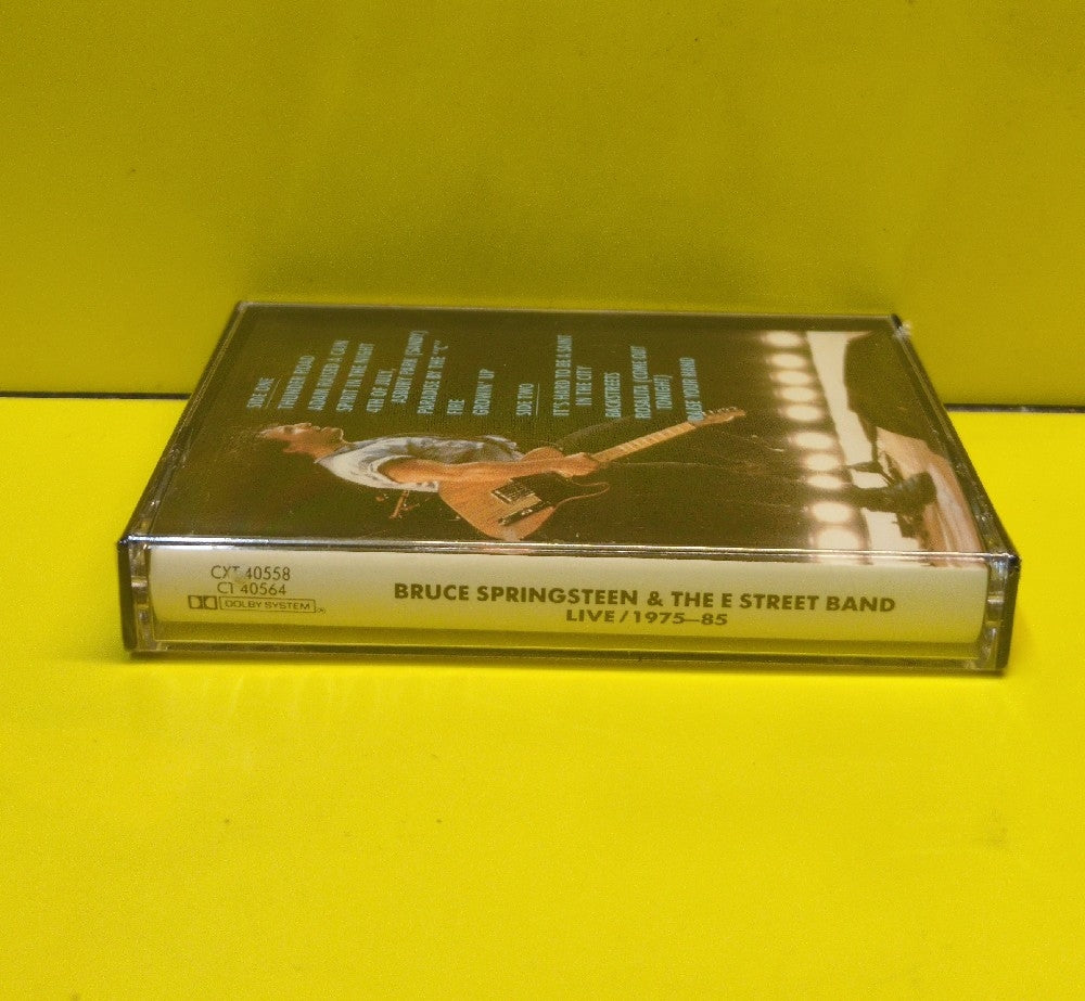 Bruce Springsteen & The E Street Band - Live/1975-85 (Cassette 1) - 1986 - CT 40564 - New - Sealed - Cassettes