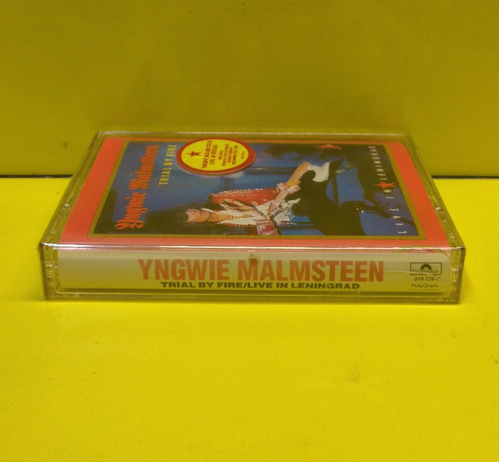 Yngwie Malmsteen - Trial By Fire/Live In Leningrad - 1989 - 839 726-4 - New - Sealed - Cassettes