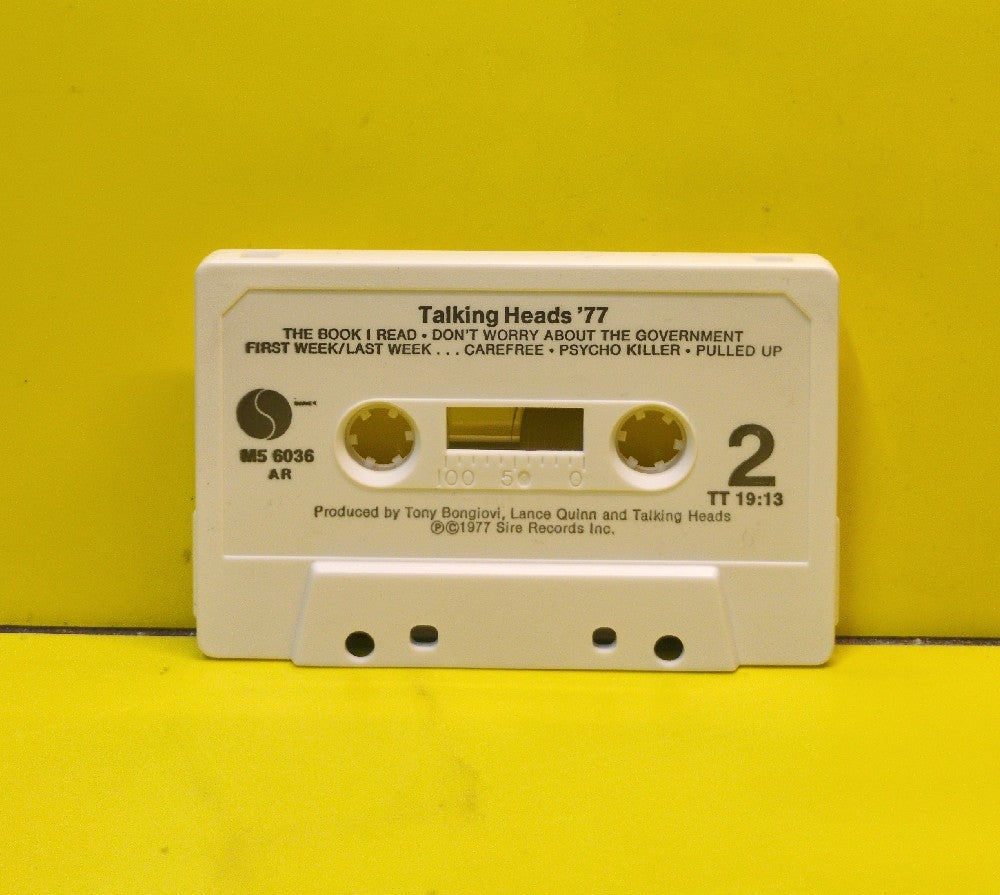 Talking Heads - Talking Heads: '77 - 1977 - M5 6036 - Used - EX - Cassettes - AR