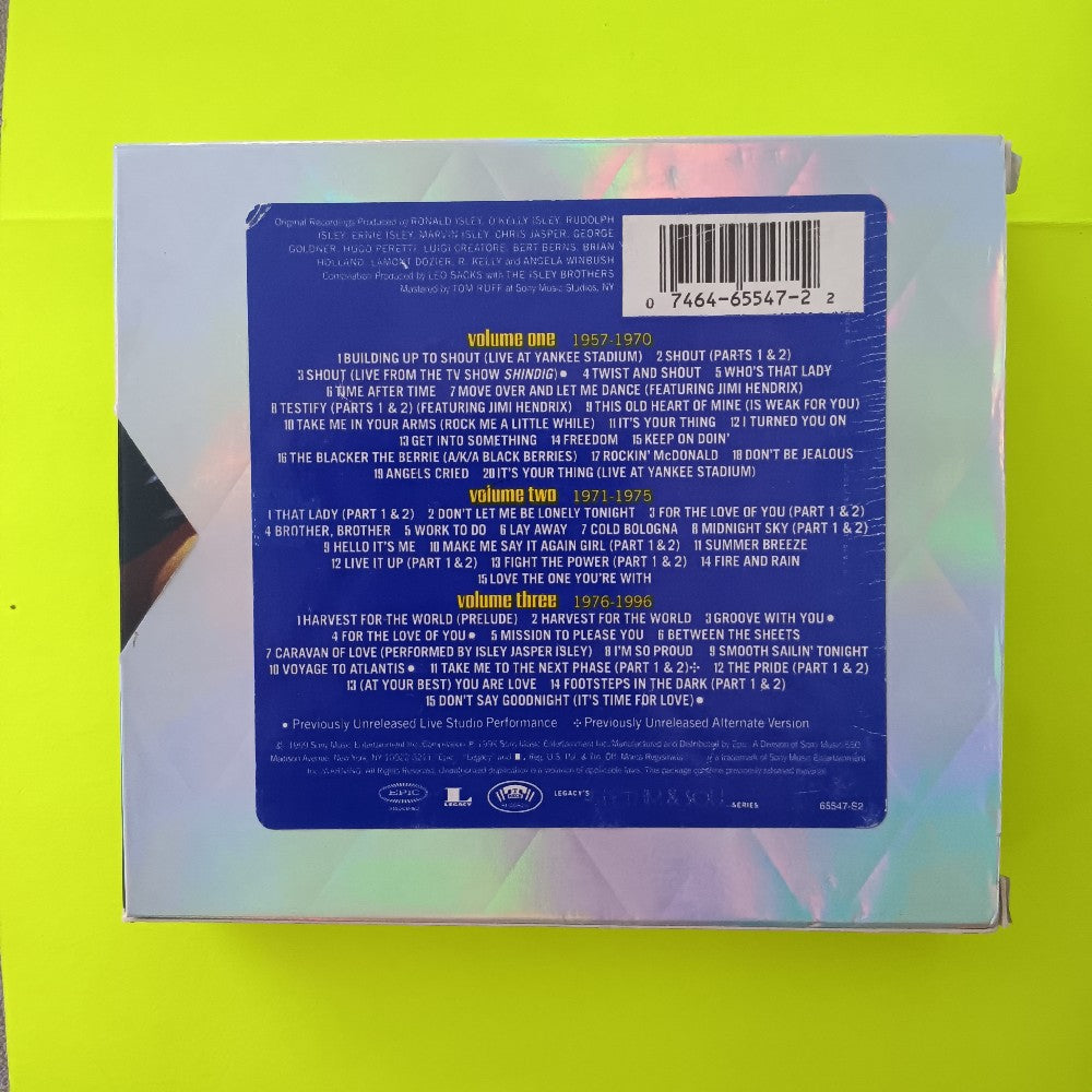 The Isley Brothers - It's Your Thing 3CD Box Set - 1999 - Z3K 65547 - Used - VG++ - CDs