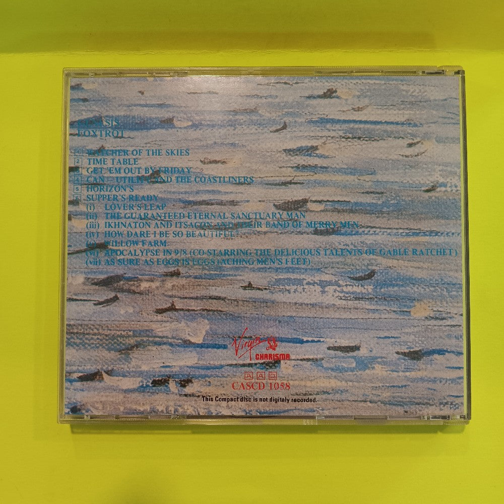 Genesis - Foxtrot - CASD 1058 - Used - VG++ - CDs