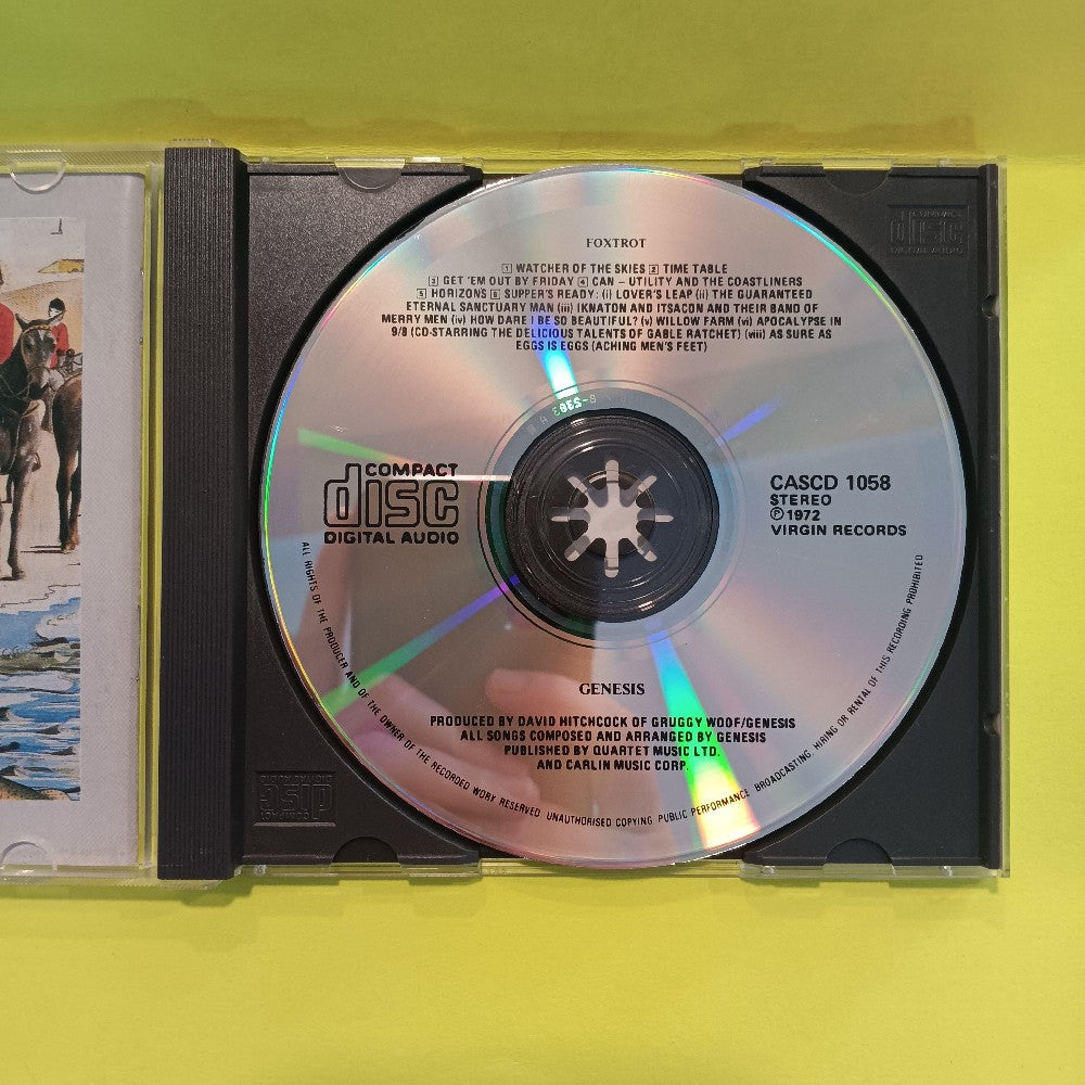 Genesis - Foxtrot - CASD 1058 - Used - VG++ - CDs
