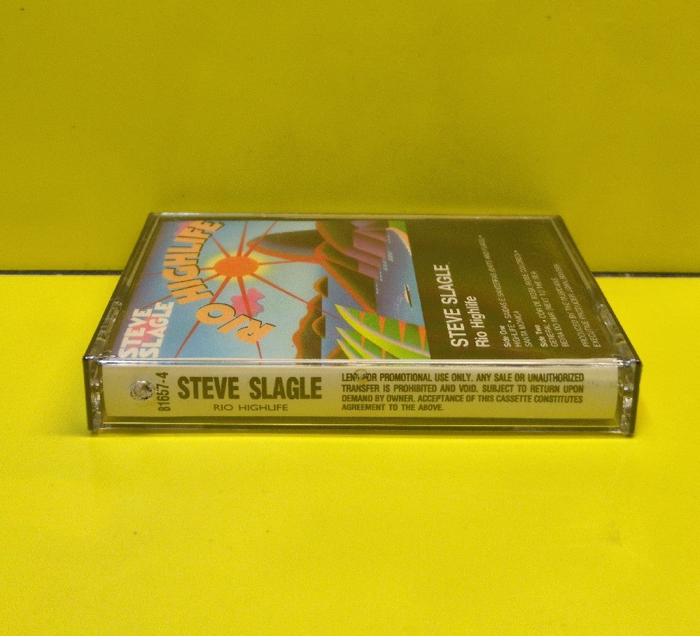 Steve Slagle - Rio Highlife - 1986 - 81657-4 - New - Sealed - Cassettes - Promo