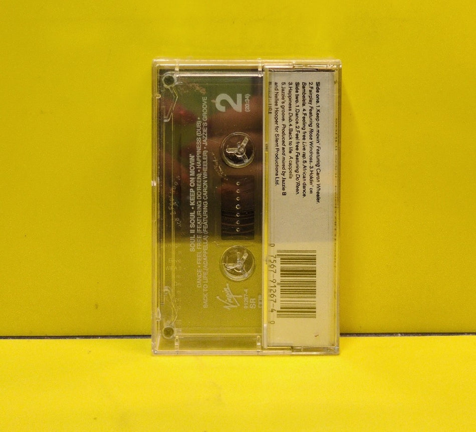 Soul II Soul - Keep On Movin' - 1989 - V4-91267 - New - Sealed - Cassettes - CRC Club Edition