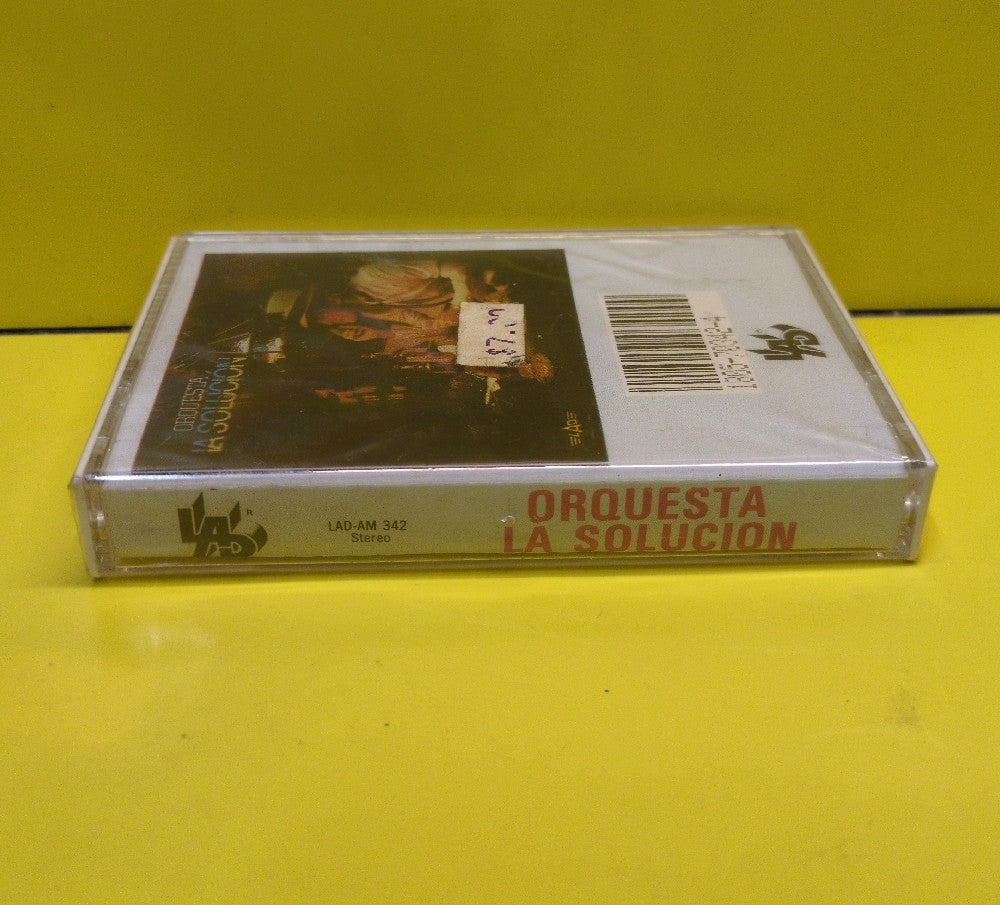 Orquesta La Solucion, Jose "Frankie" Ruiz, Jaime "Megui" Rivera - La Solucion - 1985 - LAD-AM 342 - New - Sealed - Cassettes
