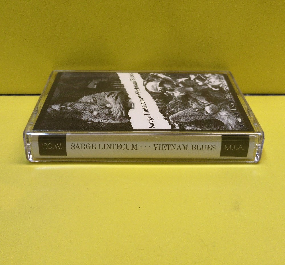 Sarge Lintecum - Vietnam Blues - Combat Tested Blues...For Peace - 1991 - Used - EX - Cassettes
