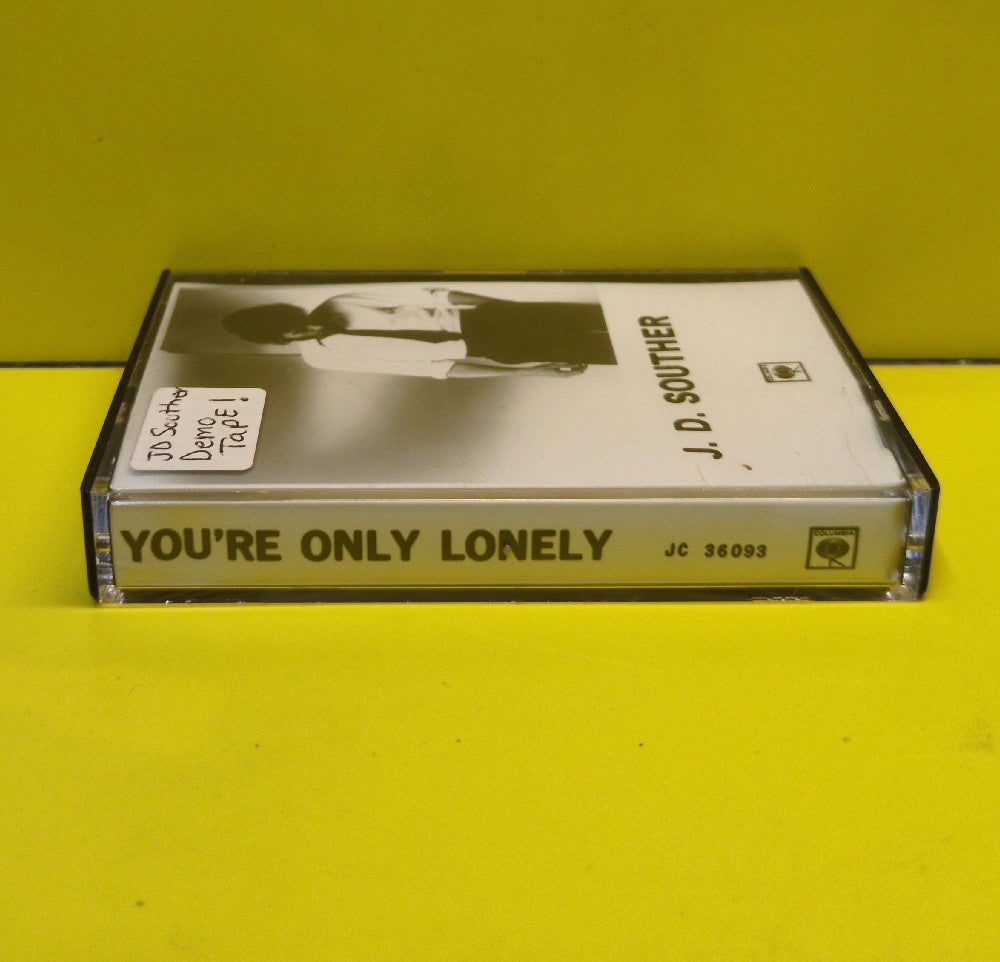 J.D. Souther - You're Only Lonely (Demo) - 1979 - JC 36093 - Used - EX - Cassettes - Black Tape Shell With White Labels