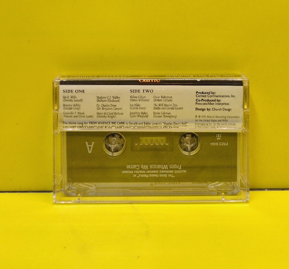 Various - Allstate Insurance Company Presents From Whence We Came: Honoring Our Past And Celebrating Our Future - 1995 - PRCS 9494-4 - Used - EX - Cassettes