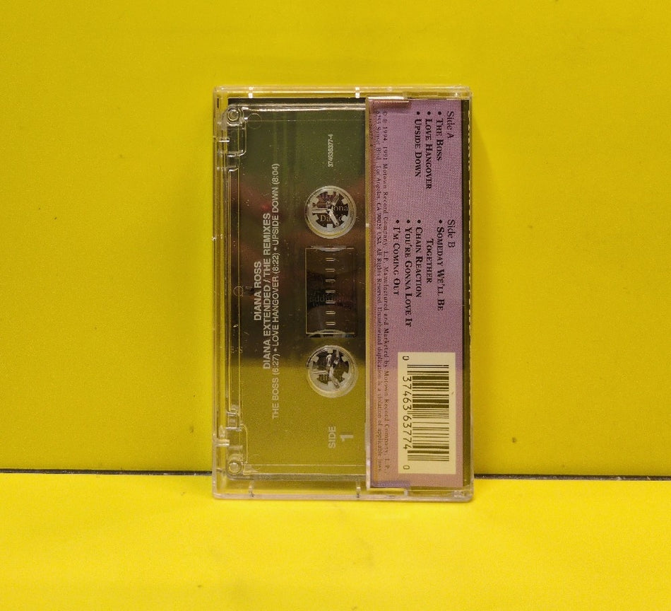 Diana Ross - Diana Extended / The Remixes - 1994 - 374636377-4 - Used - EX - Cassettes