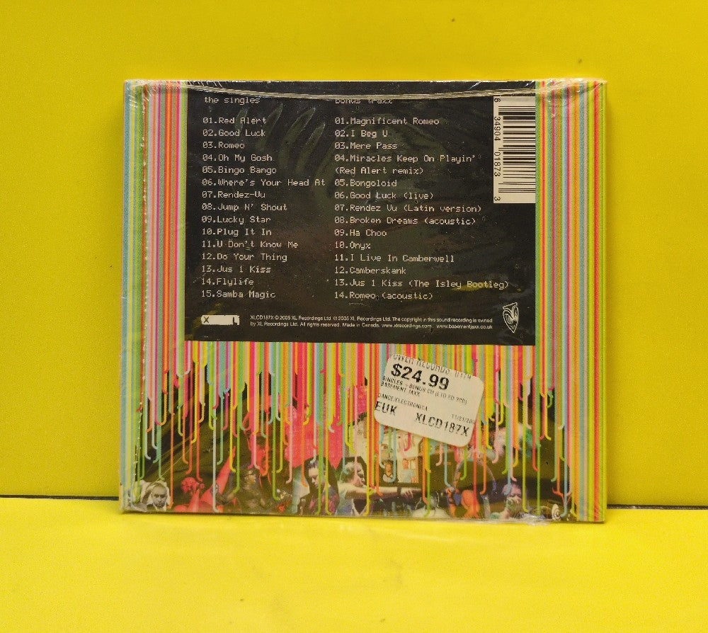 Basement Jaxx - The Singles - 2005 - XLCD187X - New - Sealed - CDs - Special Edition - Canadian Import