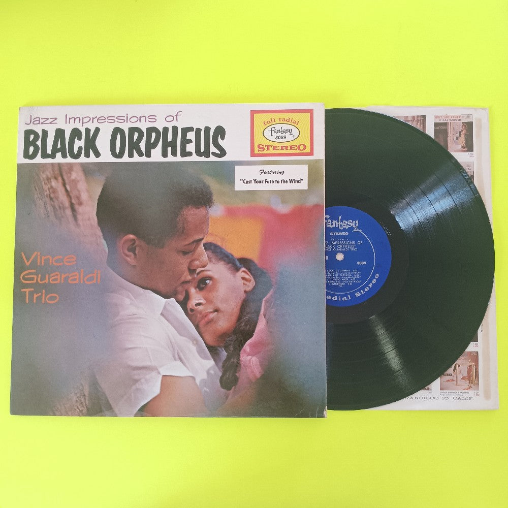 Vince Guaraldi Trio - Jazz Impressions Of Black Orpheus DG STEREO - 1962 - Fantasy 8089 - Used - VG++ - Vinyl