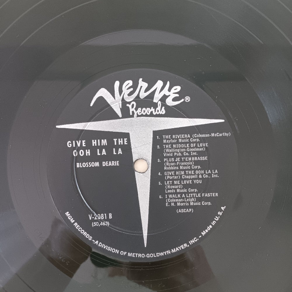 Blossom Dearie - Give Him The Ooh-La-La DG MONO BLACK LABEL - MG V-2081 - Used - VG++ - Vinyl