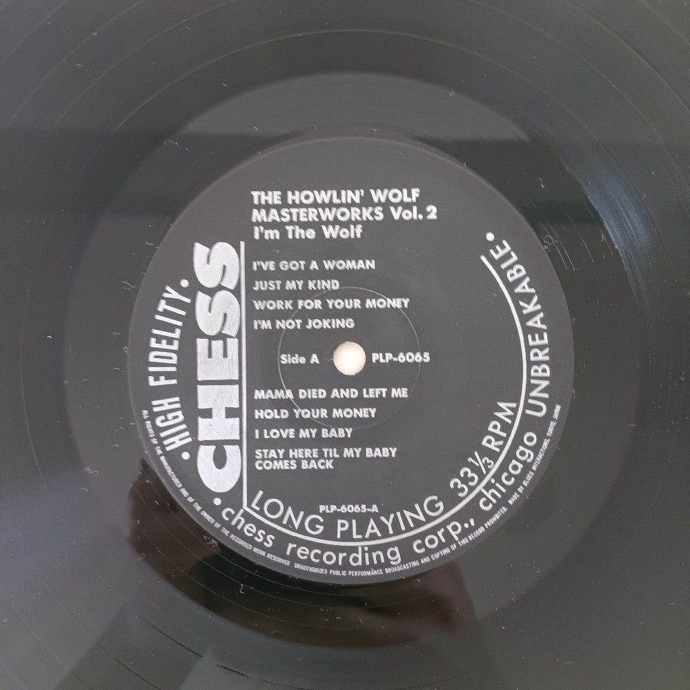 Howlin Wolf - I'm The Wolf More Real Folk Blues JAPAN - 1985 - PLP 6065 - Used - EX - Vinyl