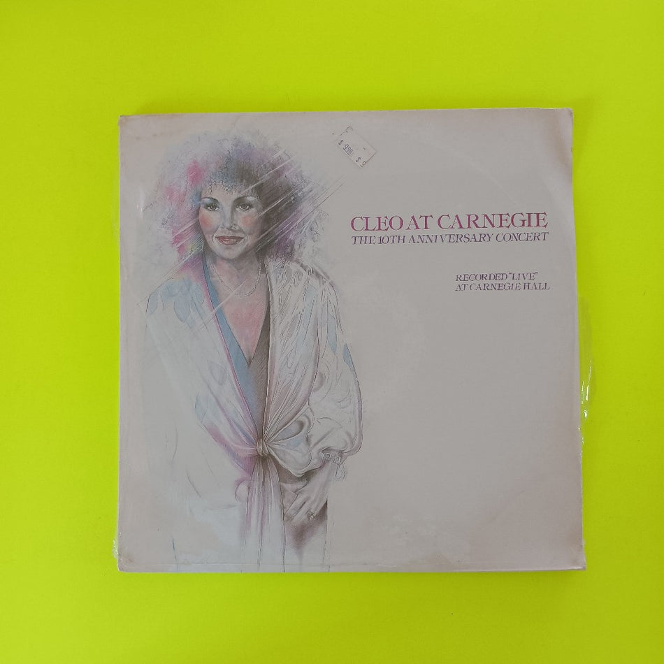 Cleo Laine - Cleo At Carnegie 10th Anniversary Concert - 1984 - DARC-2-2101 - New - Sealed - Vinyl