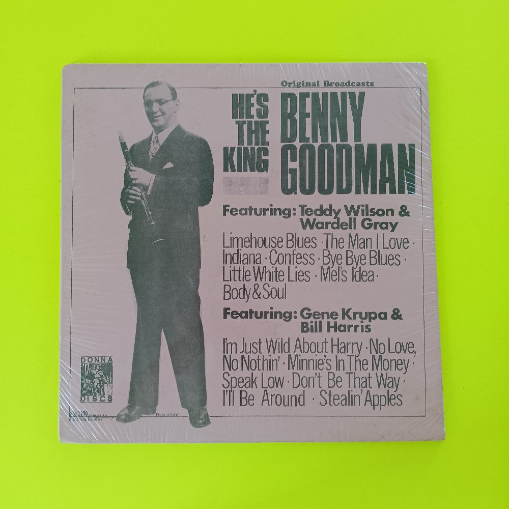 Benny King - Original Broadcasts: Hes The King - KOS 1100 - New - Sealed - Vinyl