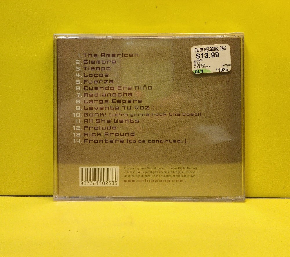 Orixa - Siembra - 2004 - New - Sealed - CDs
