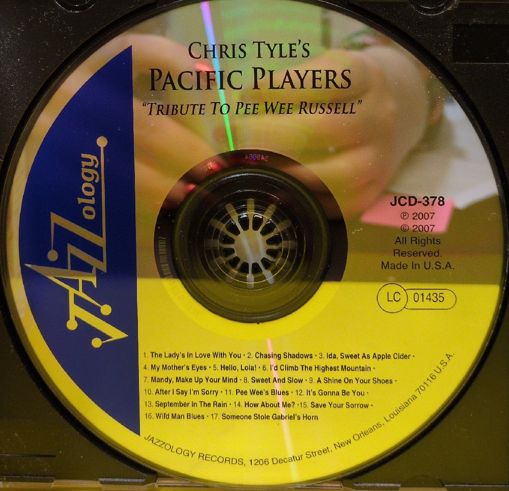Chris Tyle's Pacific Players - Tribute To Pee Wee Russell - 2007 - JCD-378 - Used - EX - CDs