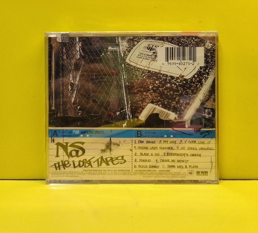 Nas - The Lost Tapes - 2002 - CK 85275 - New - Sealed - CDs