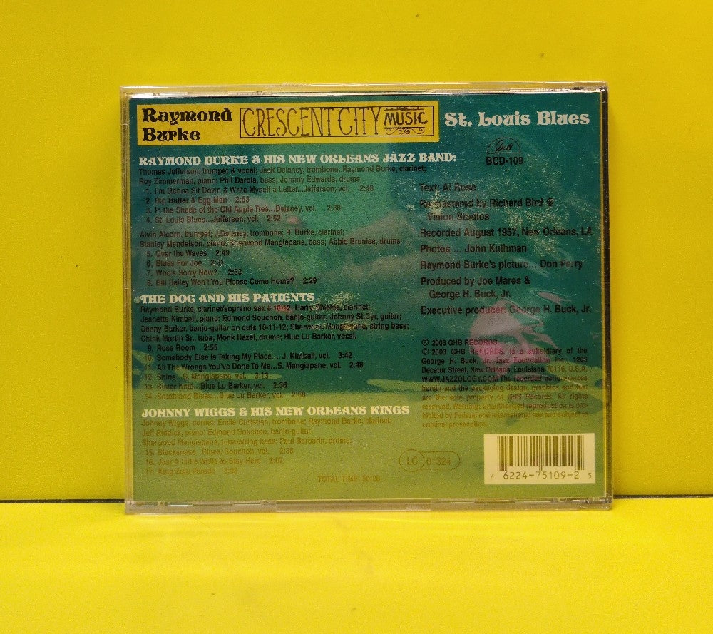 Raymond Burke - Crescent City Music - 1995 - BCD-109 - New - Sealed - CDs