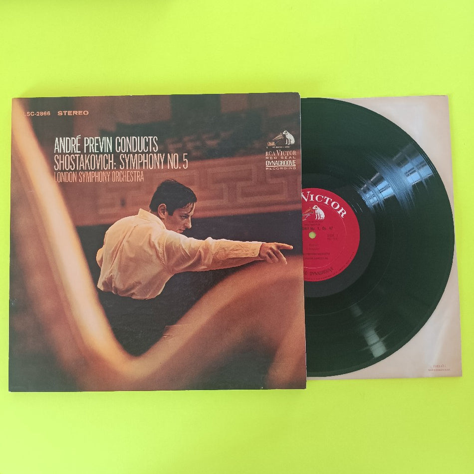 Andre Previn - Conducts Shostakovich: Symphony No. 5 - 1966 - LSC 2866 - Used - VG++ - Vinyl