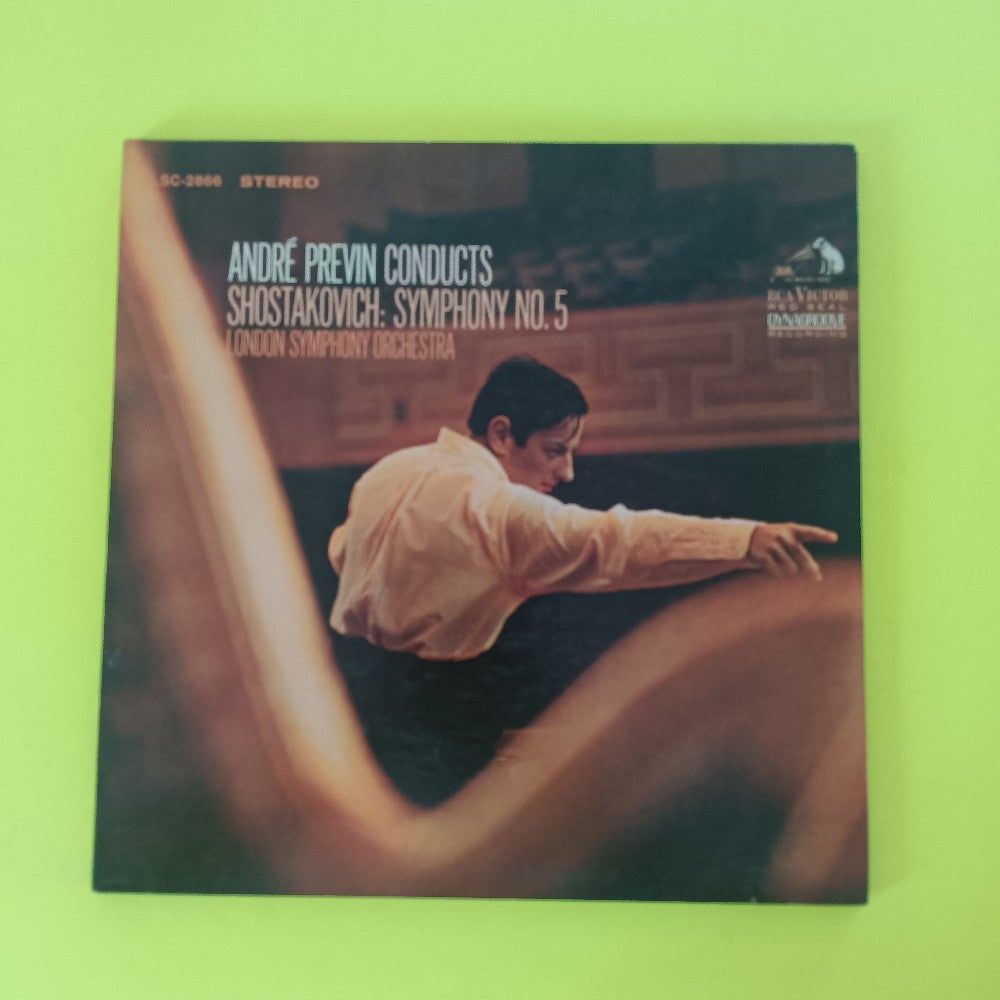 Andre Previn - Conducts Shostakovich: Symphony No. 5 - 1966 - LSC 2866 - Used - VG++ - Vinyl