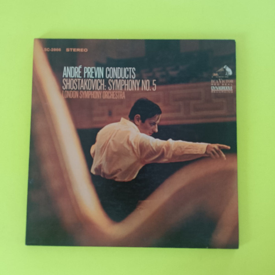 Andre Previn - Conducts Shostakovich: Symphony No. 5 - 1966 - LSC 2866 - Used - VG++ - Vinyl