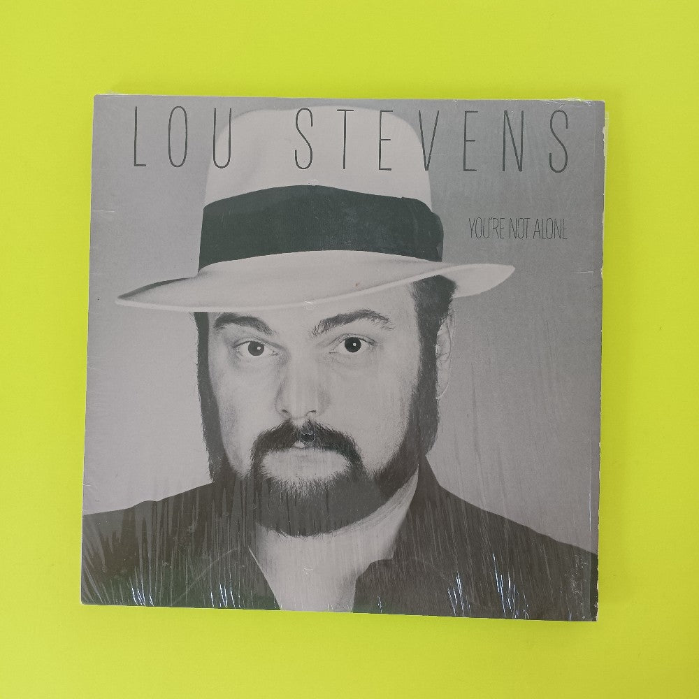 Lou Stevens - You're Not Alone SHRINK - 1984 - CRI-110LP - Used - VG++ - Vinyl