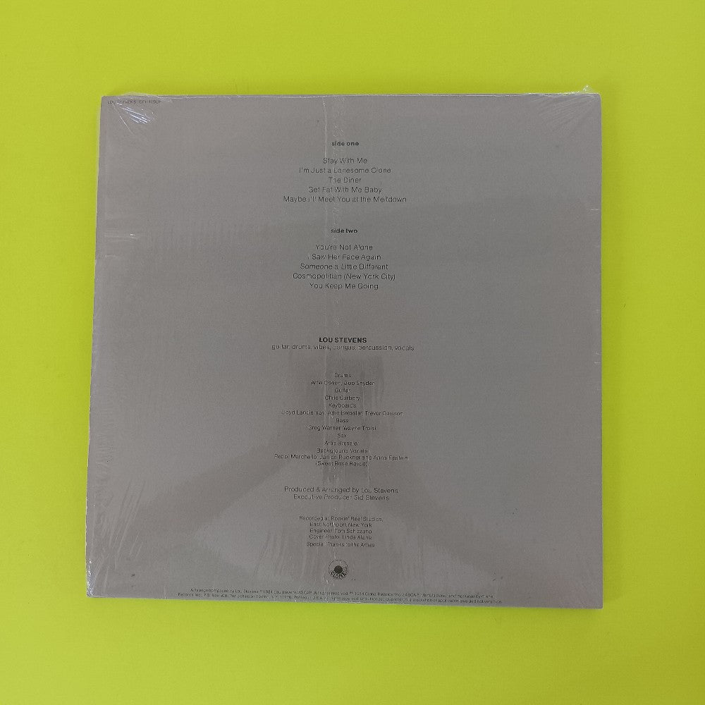 Lou Stevens - You're Not Alone SHRINK - 1984 - CRI-110LP - Used - VG++ - Vinyl