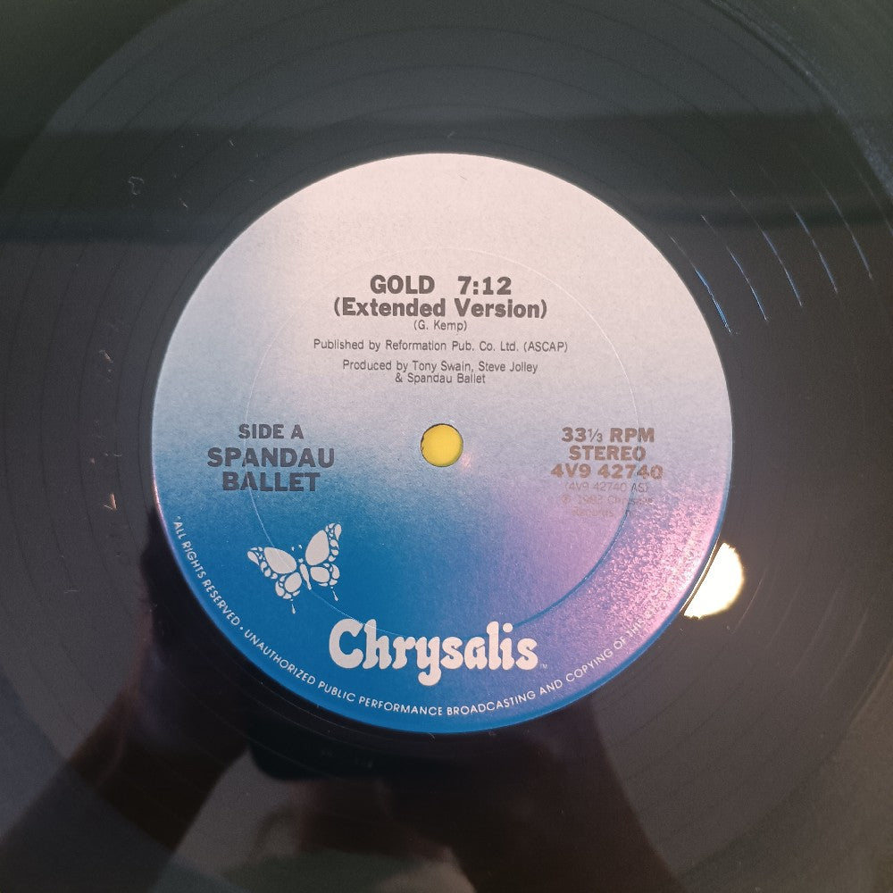 Spandau Ballet - Gold Special Extended Remix 12" - 1983 - 4V9 42740 - Used - EX - Vinyl