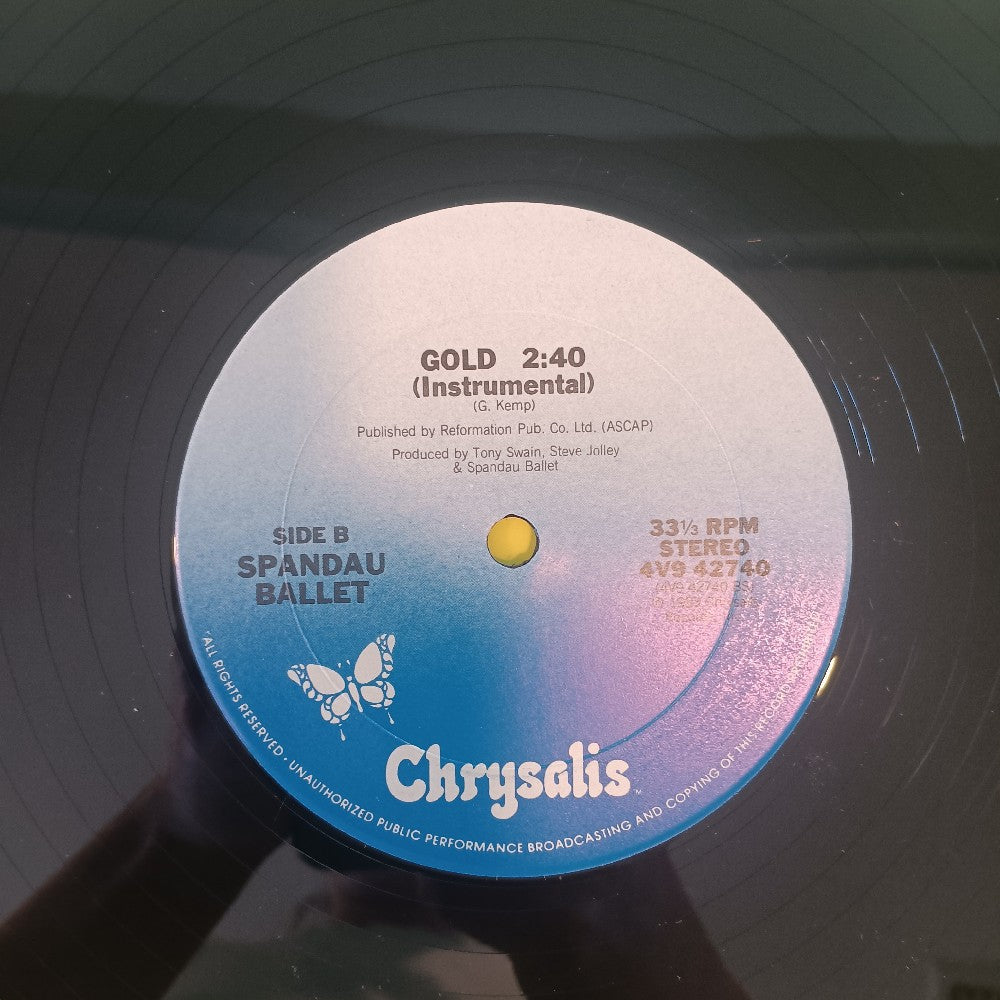 Spandau Ballet - Gold Special Extended Remix 12" - 1983 - 4V9 42740 - Used - EX - Vinyl