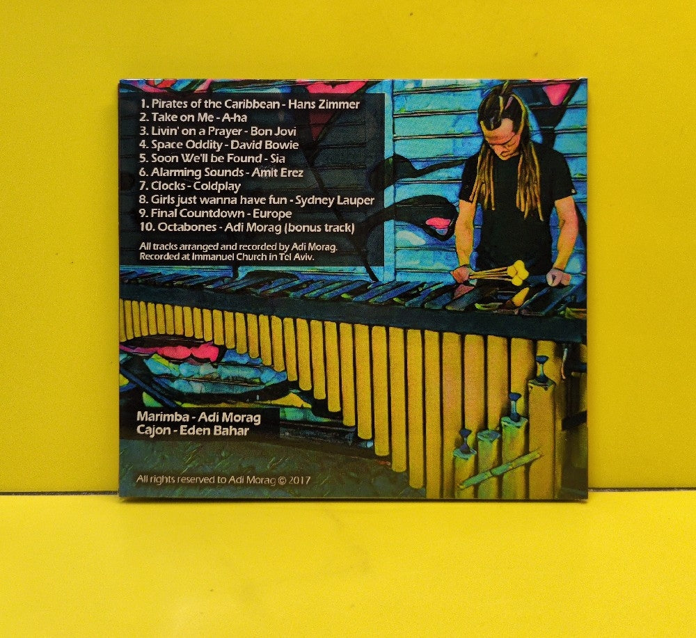 Adi Morag - Marimba Rasta - Covers For Marimba By Adi Morag (Vol. 2) - 2017 - Used - EX - CDs