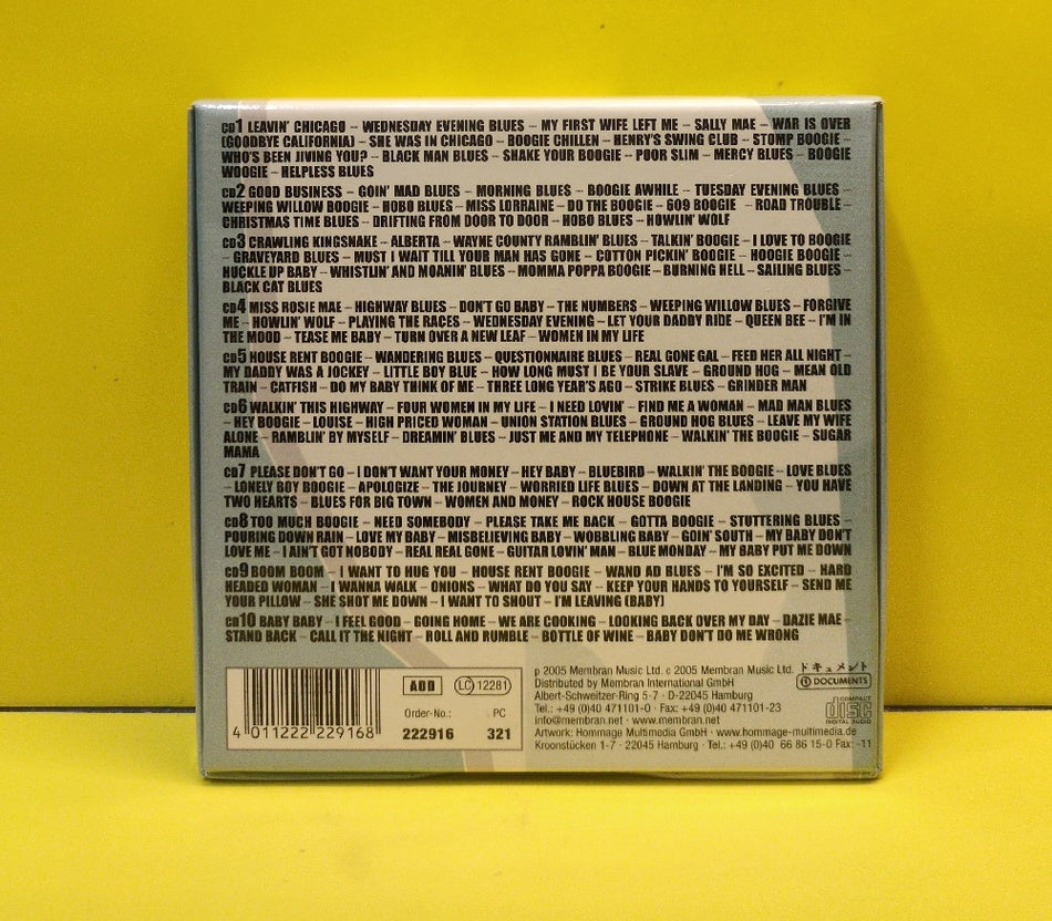 John Lee Hooker - Blues Is The Healing - 2005 - 222916 - Used - VG++ - CDs - 10xCD Box Set (Missing CD #7) - Germany Import
