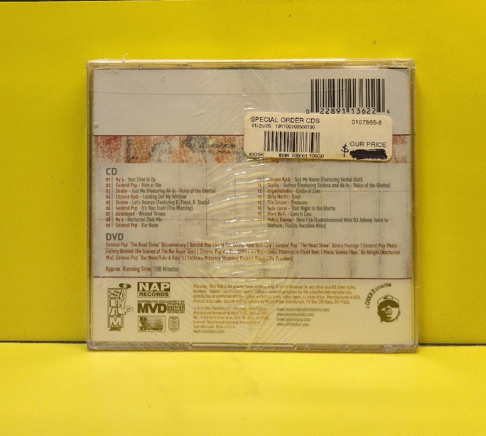 Various - No Boundaries Soundtrack - 2004 - SJMVD1002CV - New - Sealed - CDs - CD/DVD Set