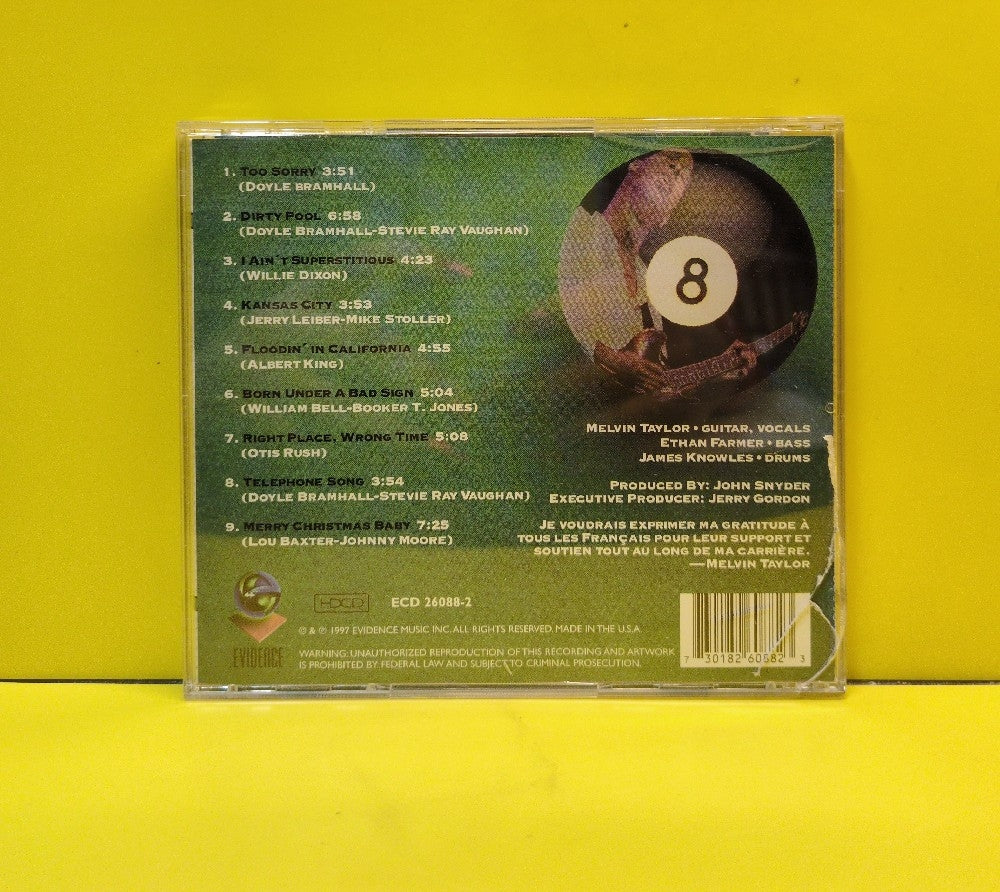 Melvin Taylor & The Slack Band - Dirty Pool - 1997 - ECD 26088-2 - Used - EX - CDs - HDCD