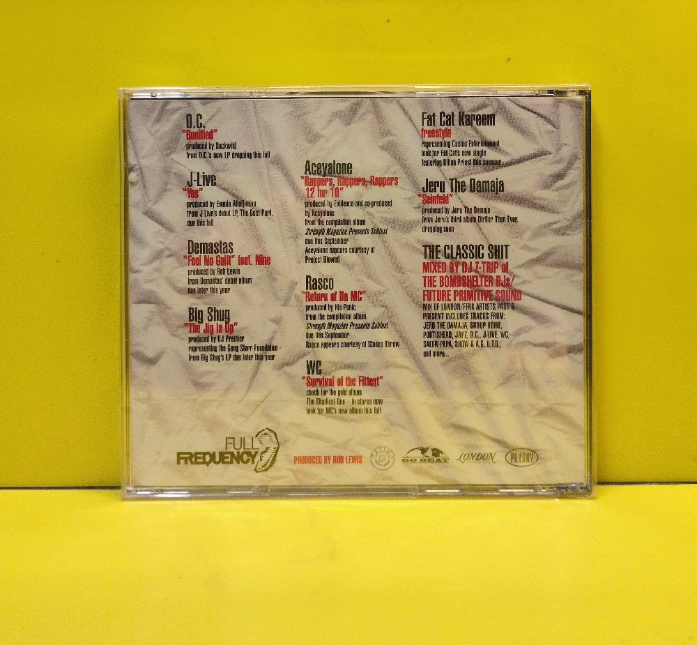 Various - Full Frequency - The New Shit Hosted By Fat Man Scoop - 1999 - New - Sealed - CDs