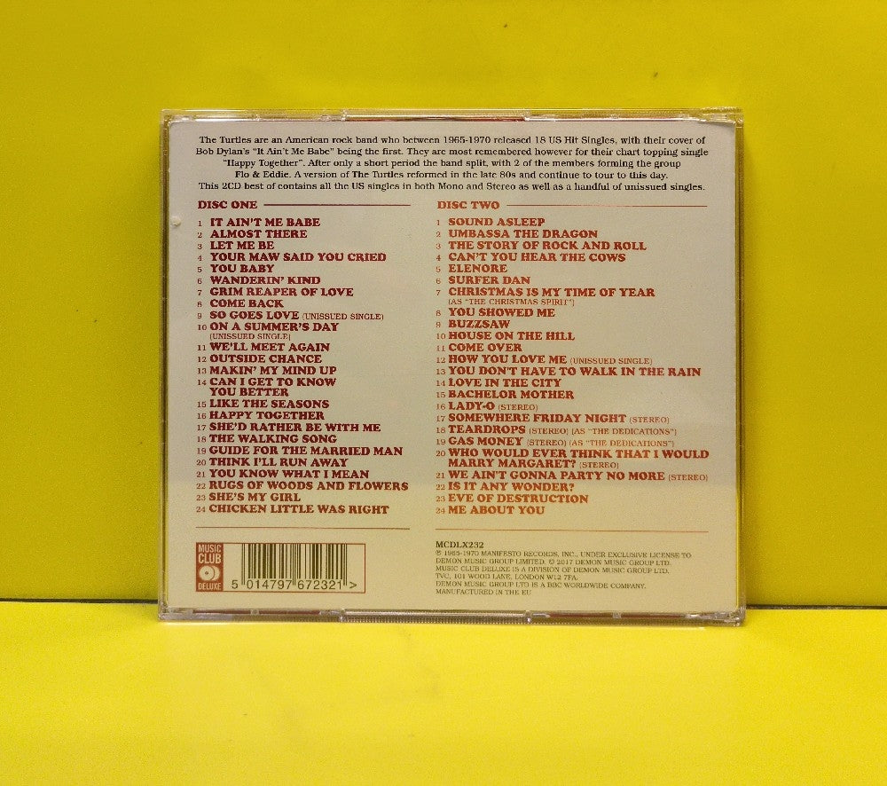 The Turtles - Happy Together (The Best Of The Turtles) - 2017 - MCDLX232 - Used - EX - CDs - UK Import