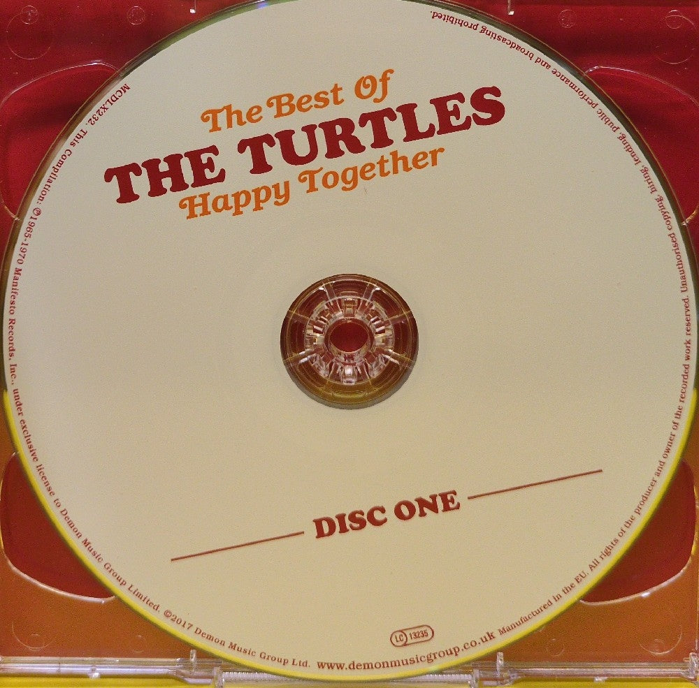 The Turtles - Happy Together (The Best Of The Turtles) - 2017 - MCDLX232 - Used - EX - CDs - UK Import