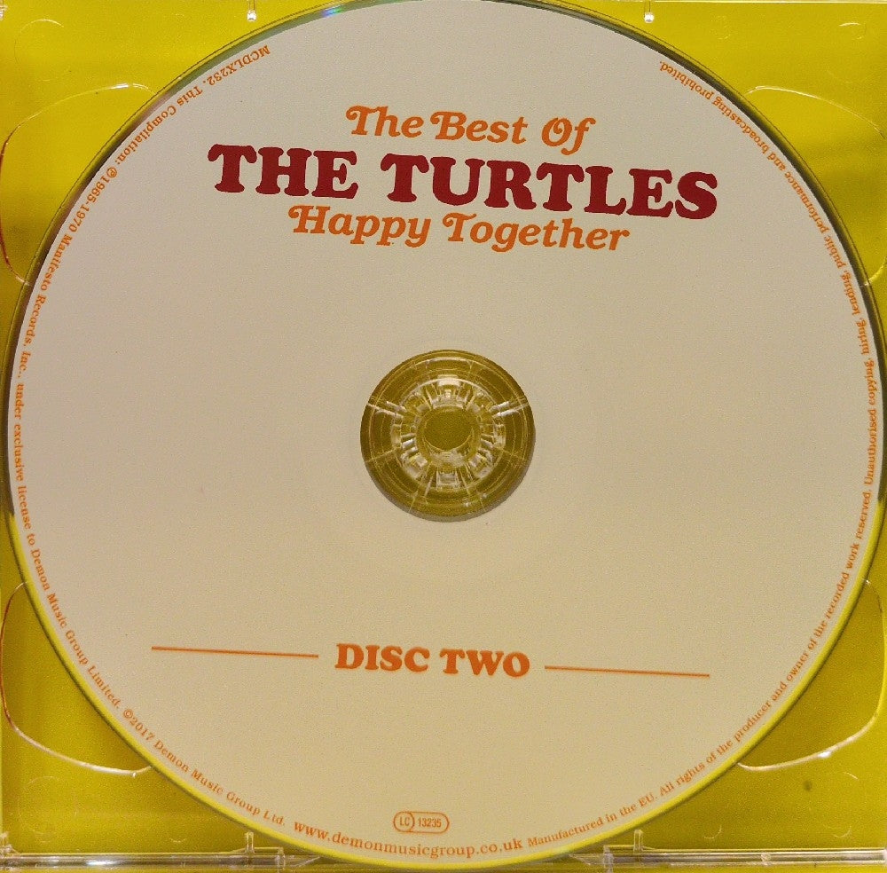 The Turtles - Happy Together (The Best Of The Turtles) - 2017 - MCDLX232 - Used - EX - CDs - UK Import