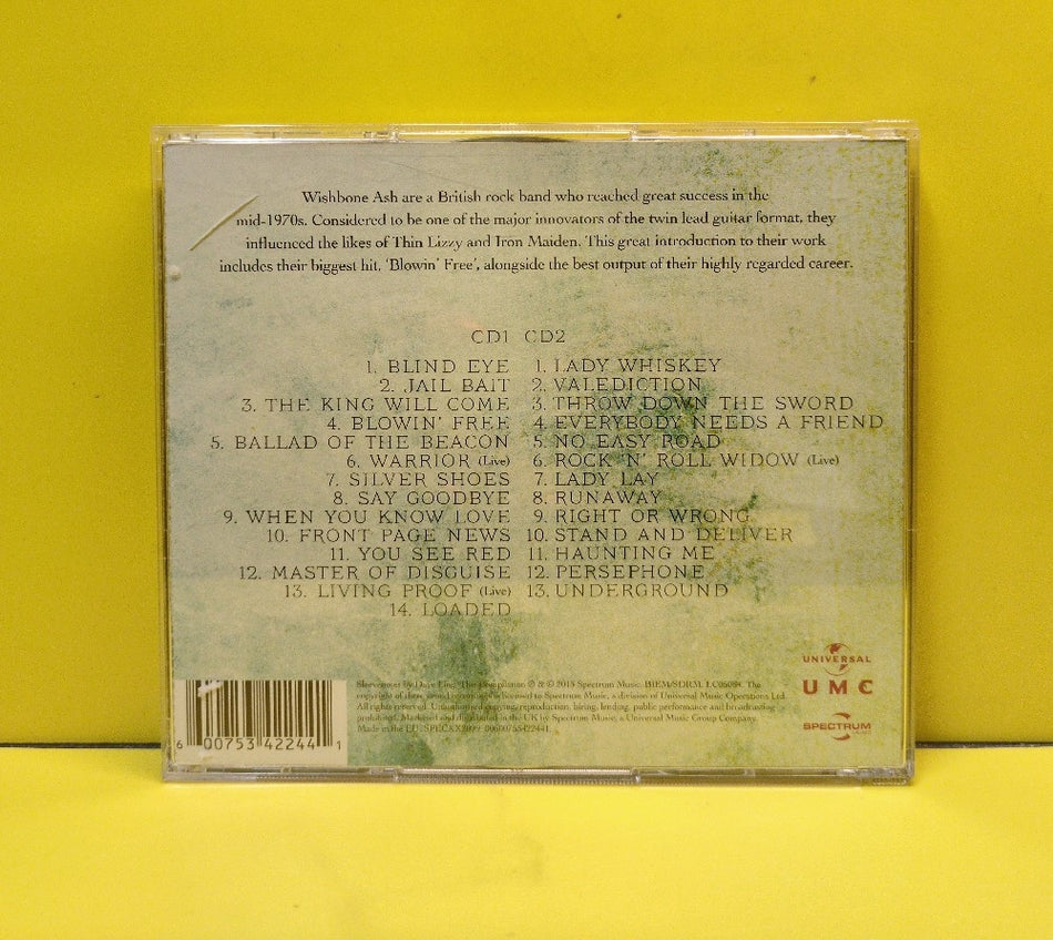 Wishbone Ash - The Essential Collection - 2013 - SPECXX2099 - Used - EX - CDs - 2xCD - European Import