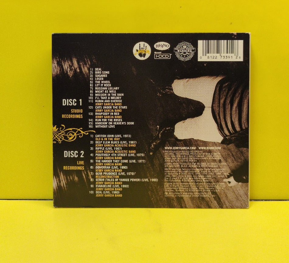 Jerry Garcia - The Very Best Of Jerry Garcia - 2006 - R2 73391 - Used - EX - CDs - 2xCD - HDCD - Digipak