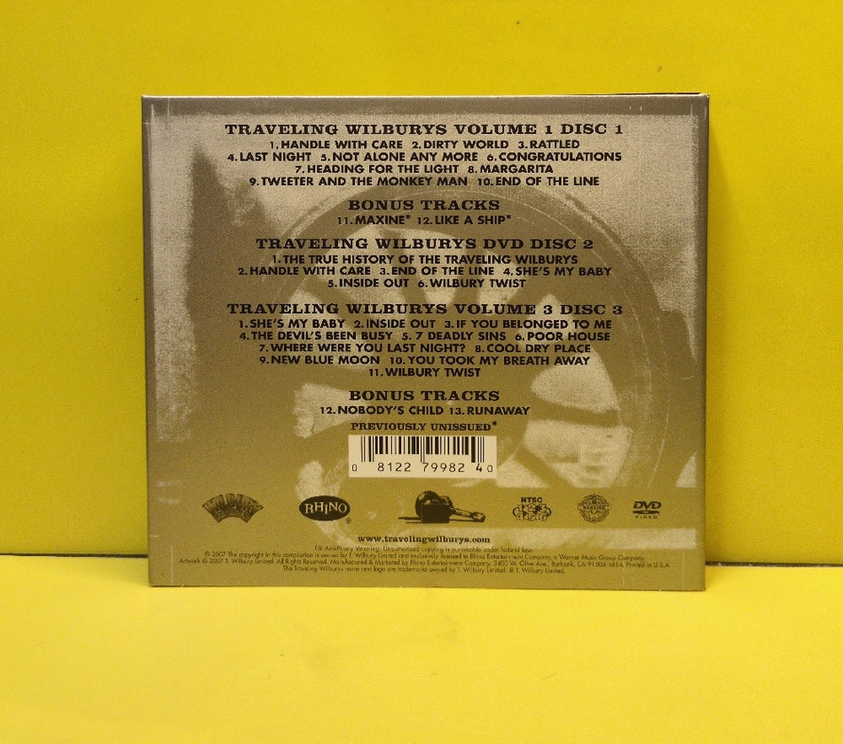 The Traveling Wilburys - The Traveling Wilburys Collection - 2007 - R2 167804 - Used - EX - CDs - 2xCD/1xDVD Set - Remastered