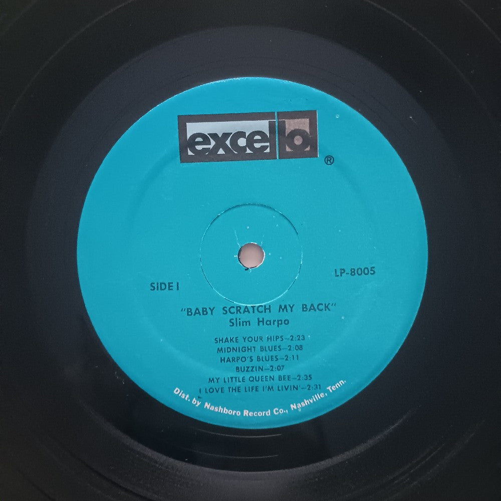 Slim Harpo - Baby Scratch My Back (Blue Label) - LP 8005 - Used - VG++ - Vinyl