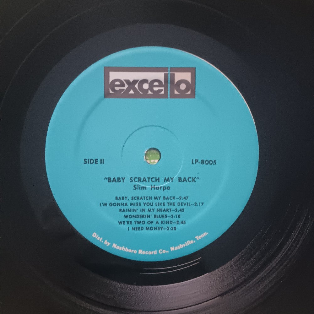 Slim Harpo - Baby Scratch My Back (Blue Label) - LP 8005 - Used - VG++ - Vinyl