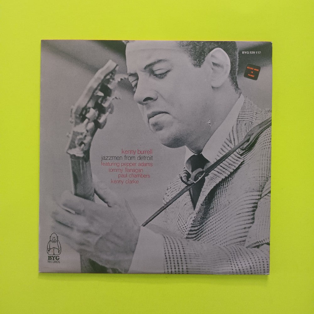 Kenny Burrell - Jazzmen From Detriot FRANCE - 1970 - BYG 529 117 - Used - VG+ - Vinyl