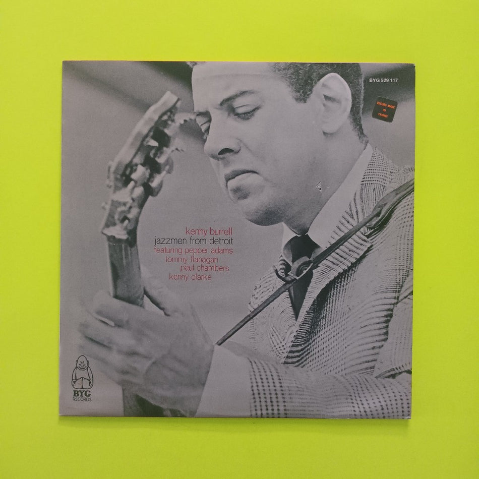 Kenny Burrell - Jazzmen From Detriot FRANCE - 1970 - BYG 529 117 - Used - VG+ - Vinyl