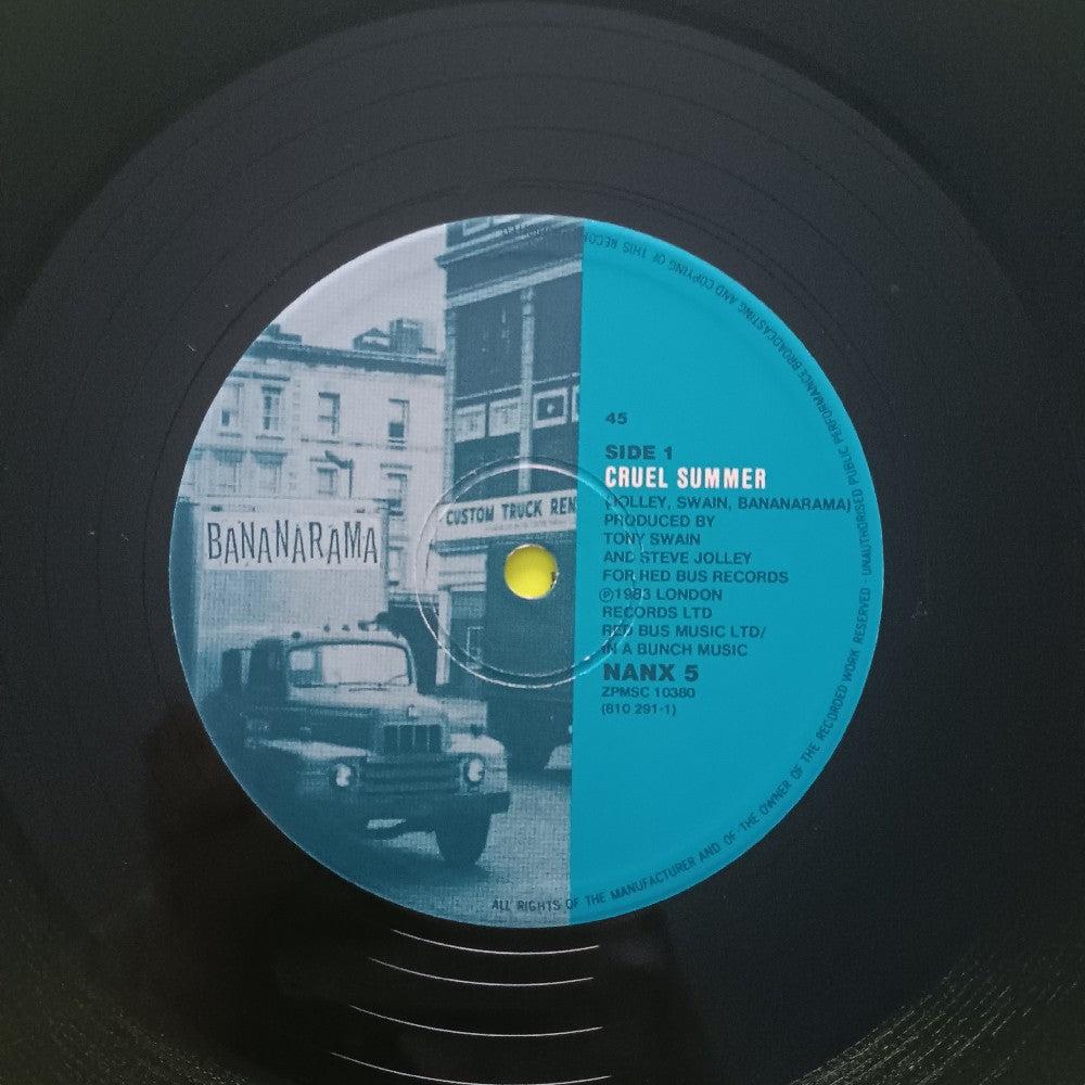 Bananarama - Cruel Summer UK 12" - 1986 - NANX 5 - Used - VG+ - Vinyl