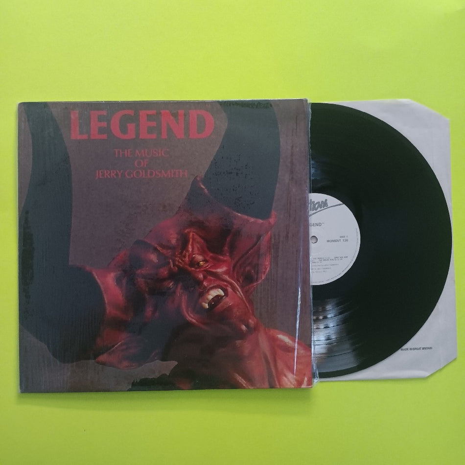Jerry Goldsmith - Legend Soundtrack UK - 1985 - MOMENT100 - Used - VG+ - Vinyl